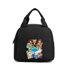 (花色, 均码) Toy Story 5 Lunch Bag Insulated Lunch Box for Kids Teens Cartoon Print Portable Cooler Bag