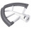 Beater Blade with Scraper for KitchenAid Mixer 1 Piece 2