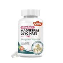 (120 capsules) Magnesium Glycinate Body Supplement, High Absorption, Sleep Support, Muscle Relaxation, 300 Capsules