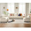 VANACC Sofa Offwhite Bouclé Deep Seat Living Room Set 1