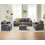 VANACC Modern Sofa Set Grey Bouclé 3-Piece 2