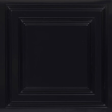 PVC Lay-in Ceiling Tile Black Glossy 2 ft x 2 ft 10 pcs