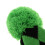 Golf Driver Headcover Long Neck Green Rhombus 4