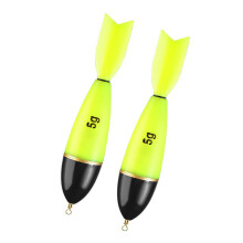 2Pcs/pack Night Fishing Float Lighted Fishing Float-5 grams