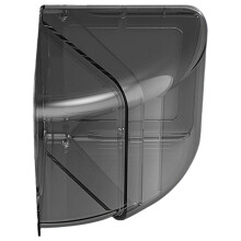 86 Type Socket Waterproof Box Splashes Guard-Transparent Black