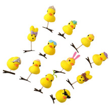 3D Cartoon Duck Hairclip for Carnival Party Hair Pin-Yellow