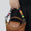 Eye Catching Resin Purse Chain Replaceable-Baili colored beads 5