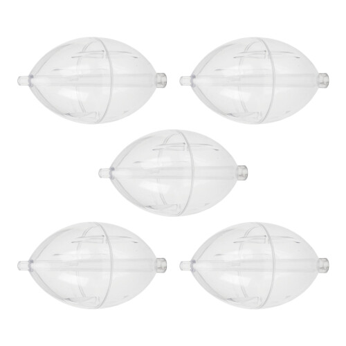 5Pcs Bobbers Fishings Float Oval Bubble Float Fishings Strikes