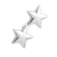 Star Pant Pin Jean Button Pins Adjustable Waist Buckle-Silver