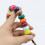 Eye Catching Resin Purse Chain Replaceable-Baili colored beads 11