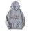 Women's Oversized Flower Print Hoodie Loose Fit 1