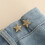 Instant Button Pant Pin Jean Button Pin Star Shape-Gun black 6