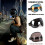 High Impacts Resistance Motorcycle Windproof Riding-Blue 5