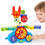 deAO Toys Gear Building Block Stacking Set for Kids 4