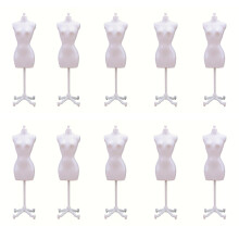 Bedroom Home Clothing Body Doll Holder Fit Women’s Sizes-White