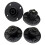 4 Pole Round Female Panel Mount Socket Twist Lock-1 set of 1 2