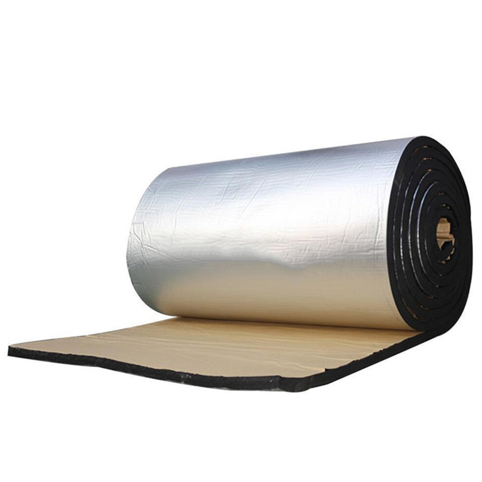 50X200cm 5/10Mm Auto Sound Deadener Mat Noise Bonnet- Silver 7704001442670