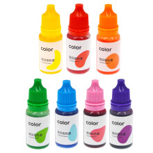 7 Colors 10ml Epoxy Resin Pigment Liquid Colorant Dye Ink