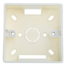86 Type witte kunststof beschermingsdoos Wandgemonteerde-Wit