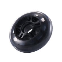80X24mm Kółka Bagażowe Wymienne Kółka Koła z ŁOżyskami Ze Stali Węglowej 6mm Kółka do Walizki Skate 2 Para
