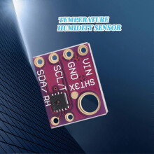 3pcs Sht31-d Temperature Humidity Sensor Digital Output Sensor Module Iic I2c Interface 3.3v For