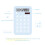 Flexible Tastatur, multifunktionaler mathematischer-Blau 8