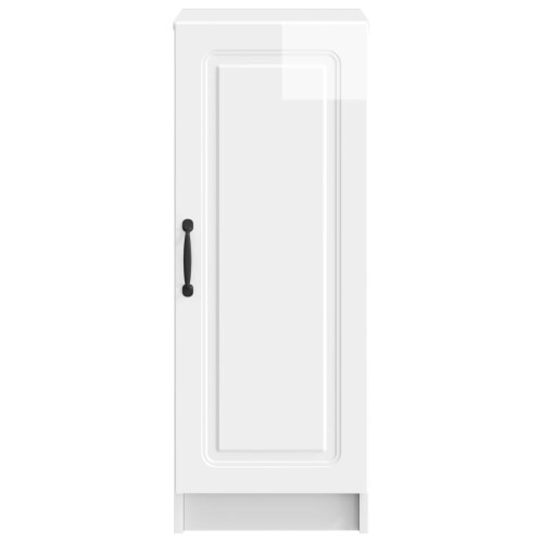 VidaXL vidaXL Sideboard High Gloss White 33 x 34.5 x 87 cm Engineered Wood 1