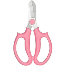 2026 Best Garden Hand Pruning Shears, Stainless Steel Blade, Pink, Cut 25mm Diameter Branches, for Flower Arrangement, Bonsai Trimming, 1 Piece, 16.5x