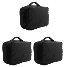 3X Universele Afstandsbediening Opbergtas Zender Handtas Case Box voor 1/8 1/10 RC Auto Boot Tank Crawler TRX4 SCX10