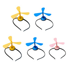 Bamboe Copter Haarband Windmolen-Gemengde kleuren 5 stuks