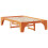 VidaXL vidaXL Bed Frame Brown 135 x 190 cm Solid Pine Wood 2