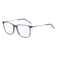 Óculos de Grau Hugo HG 1288 54/16/145 Azul Prata Armações de Acetato MASCULINO HG 1288