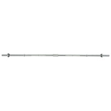 VIAVITO 5ft Standard Chrome Barbell Bar with Spinlock Collars