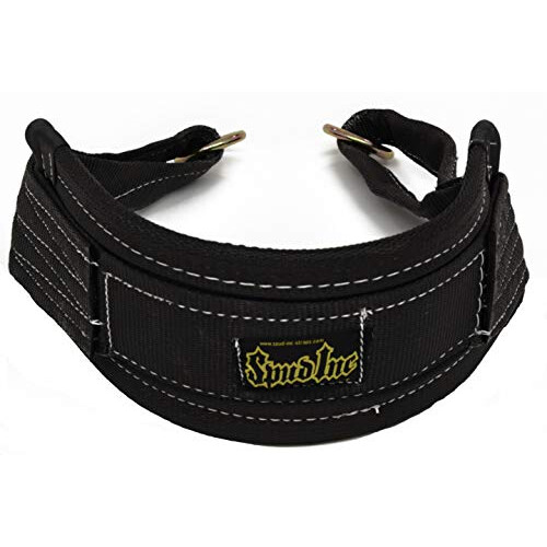 Spud Belt Squat Medium Belt for Weight Lifting Strength Training and Power Lifting (Black)