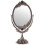 SUMTree Vintage Oval Double Sided Rotatable Dressing Mirror - Desktop & Tabletop (Large, Red Bronze) 1