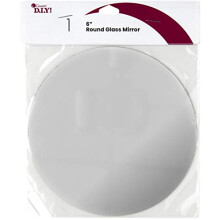 Cousin DIY Mirror, Round Glass, 6 inch Diameter