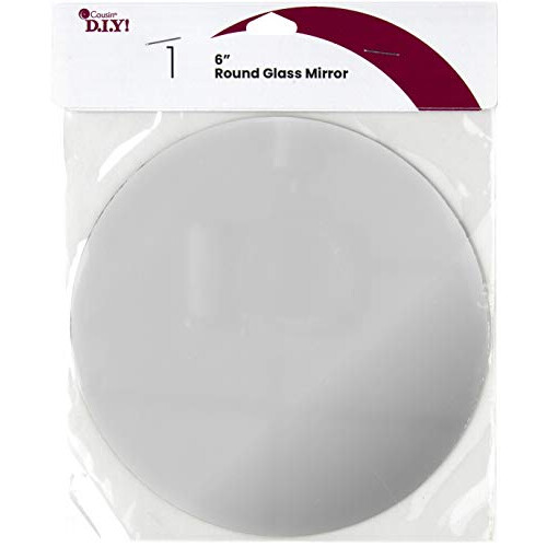 Cousin DIY Mirror, Round Glass, 6 inch Diameter