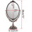 SUMTree Vintage Oval Double Sided Rotatable Dressing Mirror - Desktop & Tabletop (Large, Red Bronze) 3