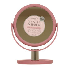 Upper Canada Pink Blush Vanity 10x Magnifying Mirror Danielle Creations