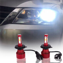 8x H4 Hb2 9003 2200W 330000Lm 4-Side LED Headlight Kit Hi/Lo Power Bulbs 6000K