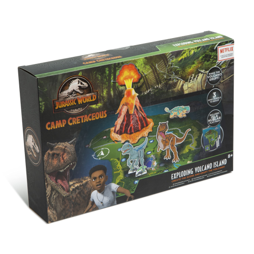 Jurassic World Jurassic World Camp Cretaceous Exploding Volcano Island Playset