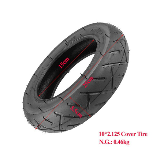 3X Pneu de 10 Polegadas 10X2.125 para Scooter Elétrico Balanceamento Hoverboard Auto-Equilíbrio Scooter de Equilíbrio Pneu Resistente Ao Desgaste 2