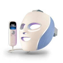 Shark CryoGlow LED Face Mask with Under-Eye Cooling, Anti-Ageing & Blemish Repair, Red & Blue LED, Infrared Light Therapy, USB-C, Remote Control,