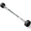 Fixed Weight Rubber Barbell Straight Handle (25, Kilograms) 1