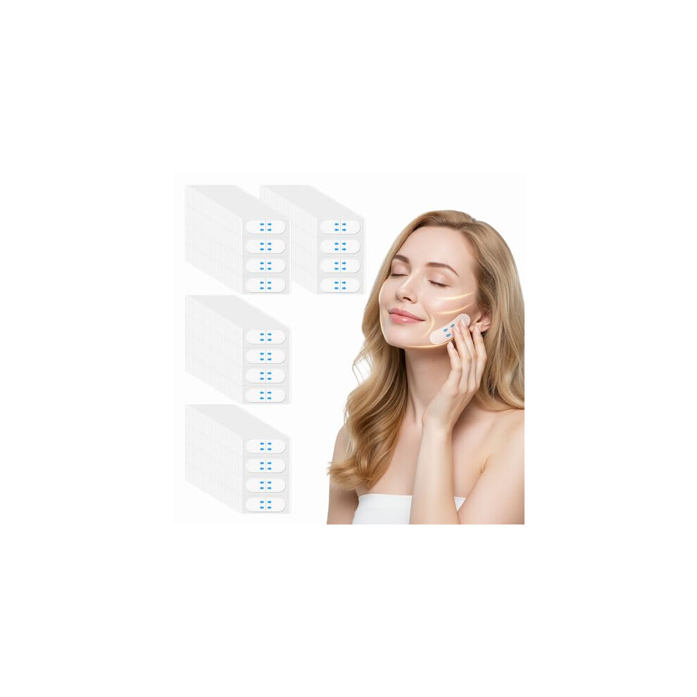 Fusdnw 200 Pcs Face Lift Tape Invisible Anti Wrinkle Facelift Strips For Instant Lifting, Double Chin Reduction And Jawline Contouring