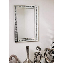 A2Z 60X40Cm Crushed Jewel Wall Mirror Loose Diamante Crystal Rectangular Mirror Room Decoration Ideas