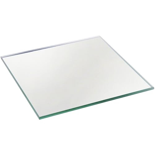 Plymor 4" Square, 3mm Thick Non-Beveled Glass Mirror