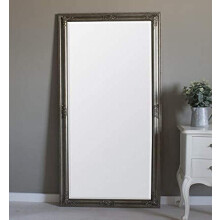 Barcelona Trading Churchill Champagne Silver Large Shabby Chic Antique Full Length leaner Floor Mirror 63"x29", Wood,GL324-1