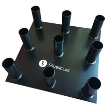Sveltus Rack for Olympic Bars Unisex Adult Black