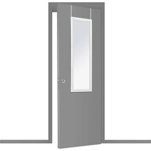 Atmosphera – Door Mirror Frame 36 x 110 cm White